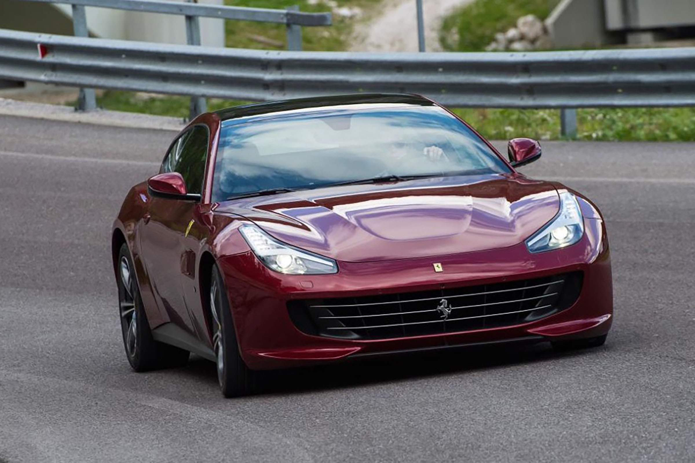 Ferrari GTC4 front - Footballers' cars