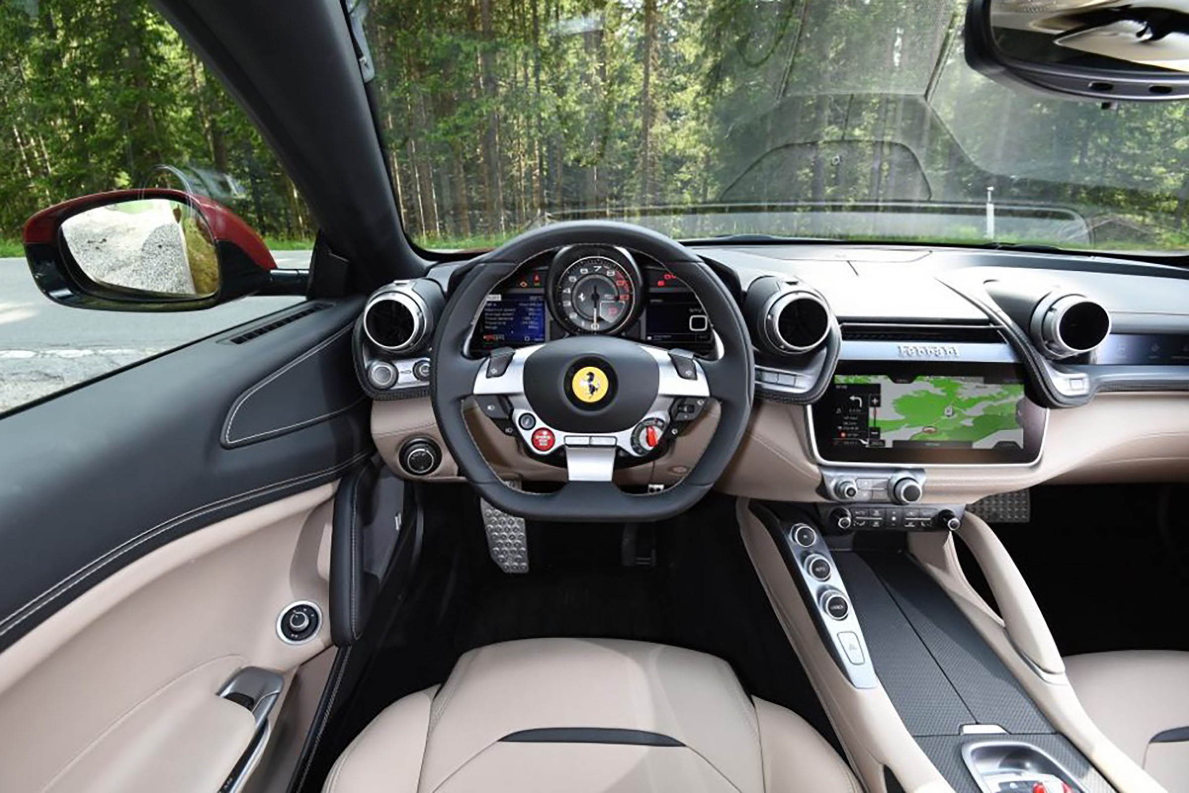 Ferrari GTC4 interior - Footballers' cars
