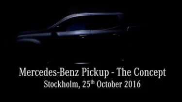Mercedes X-Class/GTL concept teaser