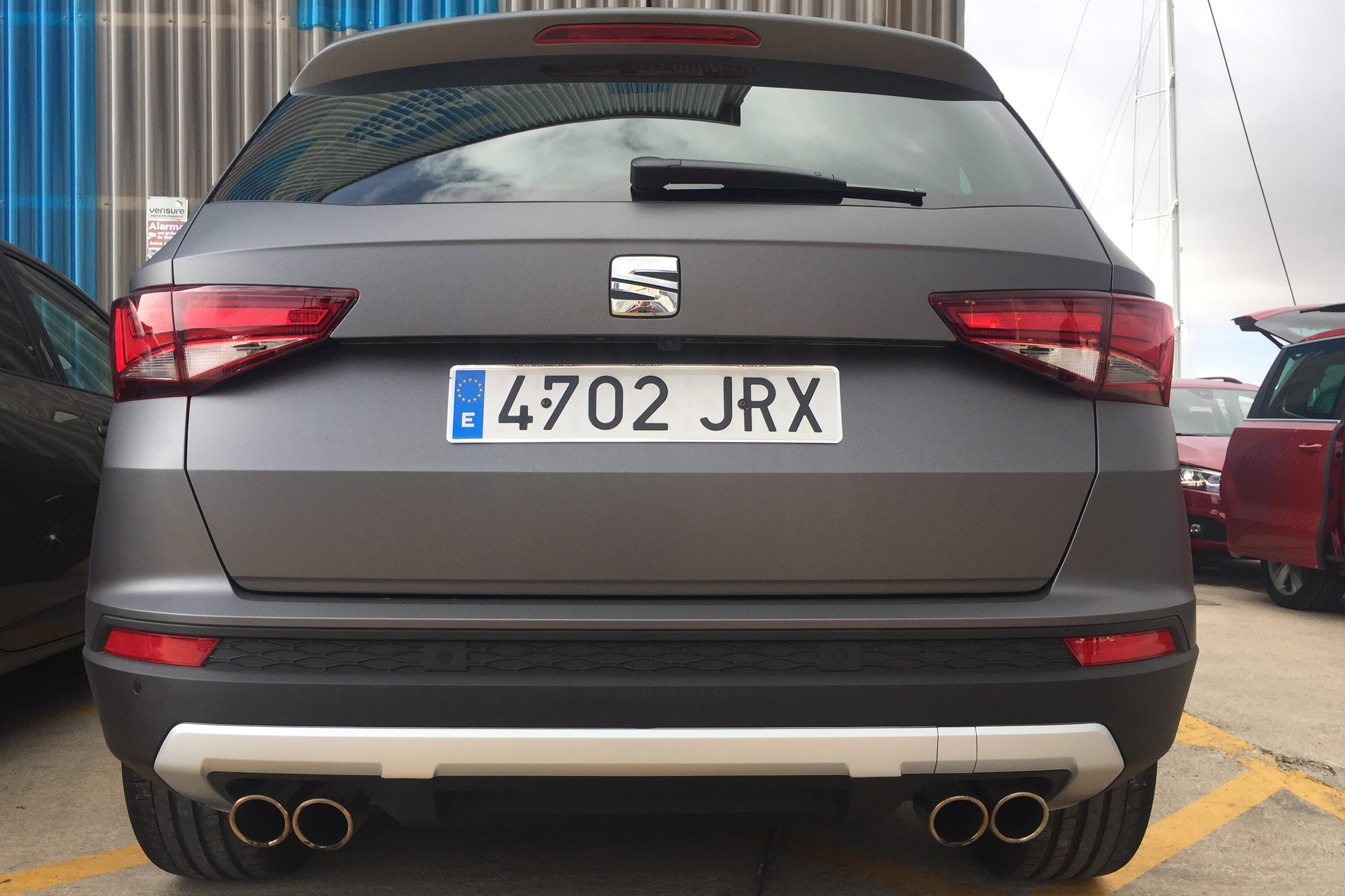 SEAT Ateca Cupra - prototype full rear