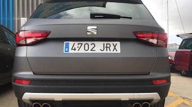 SEAT Ateca Cupra - prototype full rear