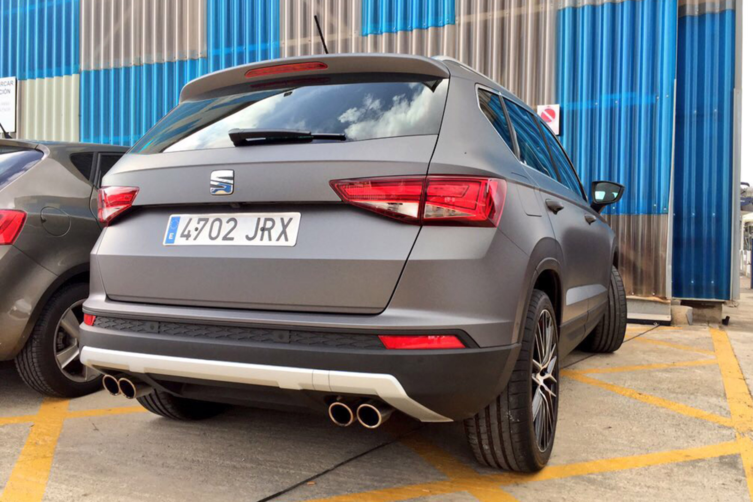 SEAT Ateca Cupra - prototype rear