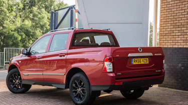 SsangYong Musso - rear three quarter
