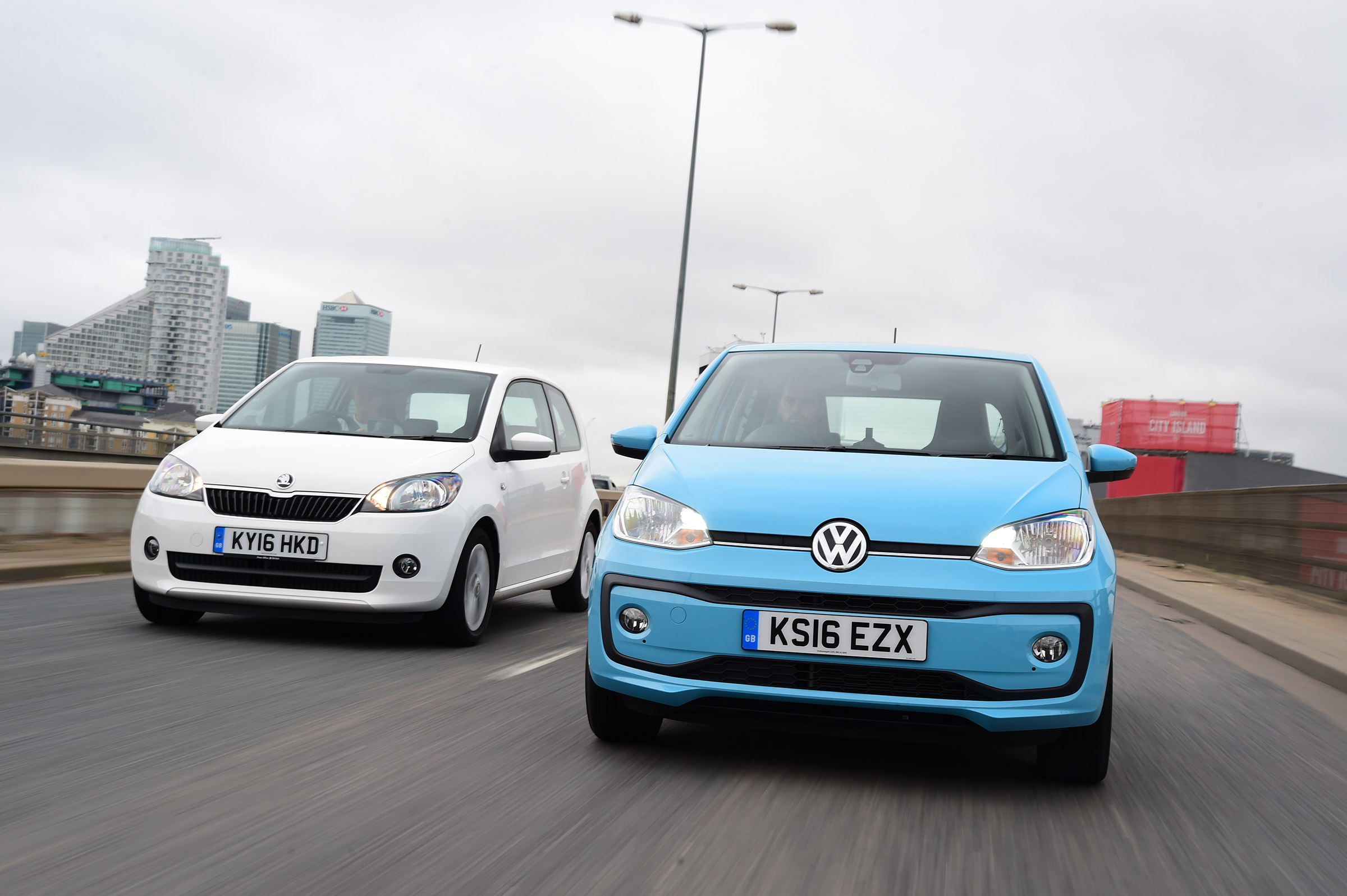 Volkswagen up! vs Skoda Citigo - head-to-head