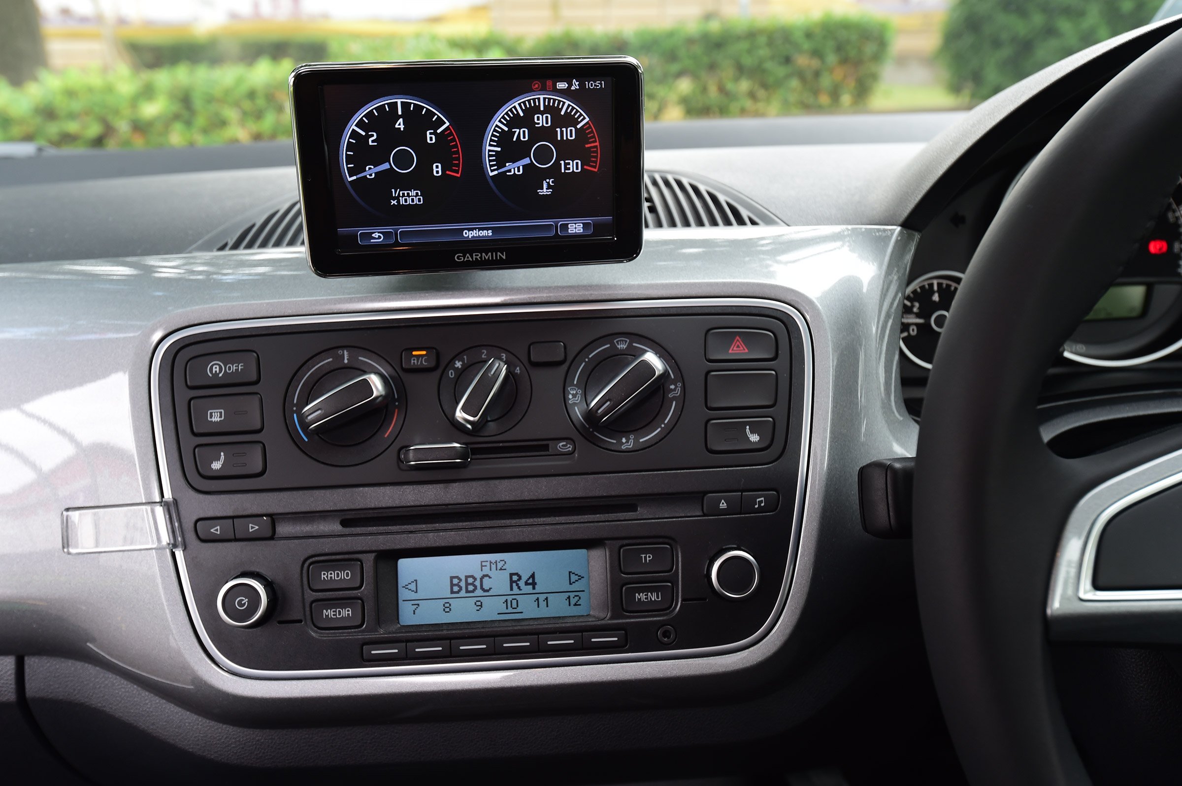 Skoda Citigo - centre console