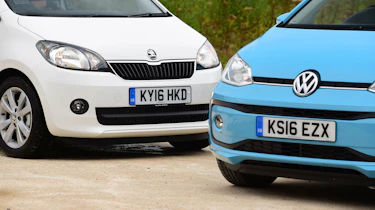 Volkswagen up! vs Skoda Citigo - front detail