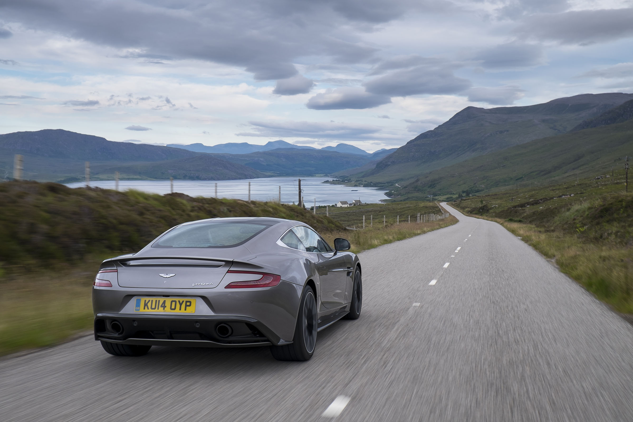 Aston Martin Vanquish rear - Footballers' cars