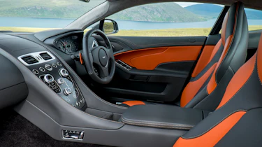Aston Martin Vanquish interior - Footballers' cars