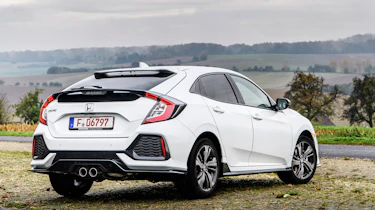 Honda Civic 2016 prototype - rear quarter
