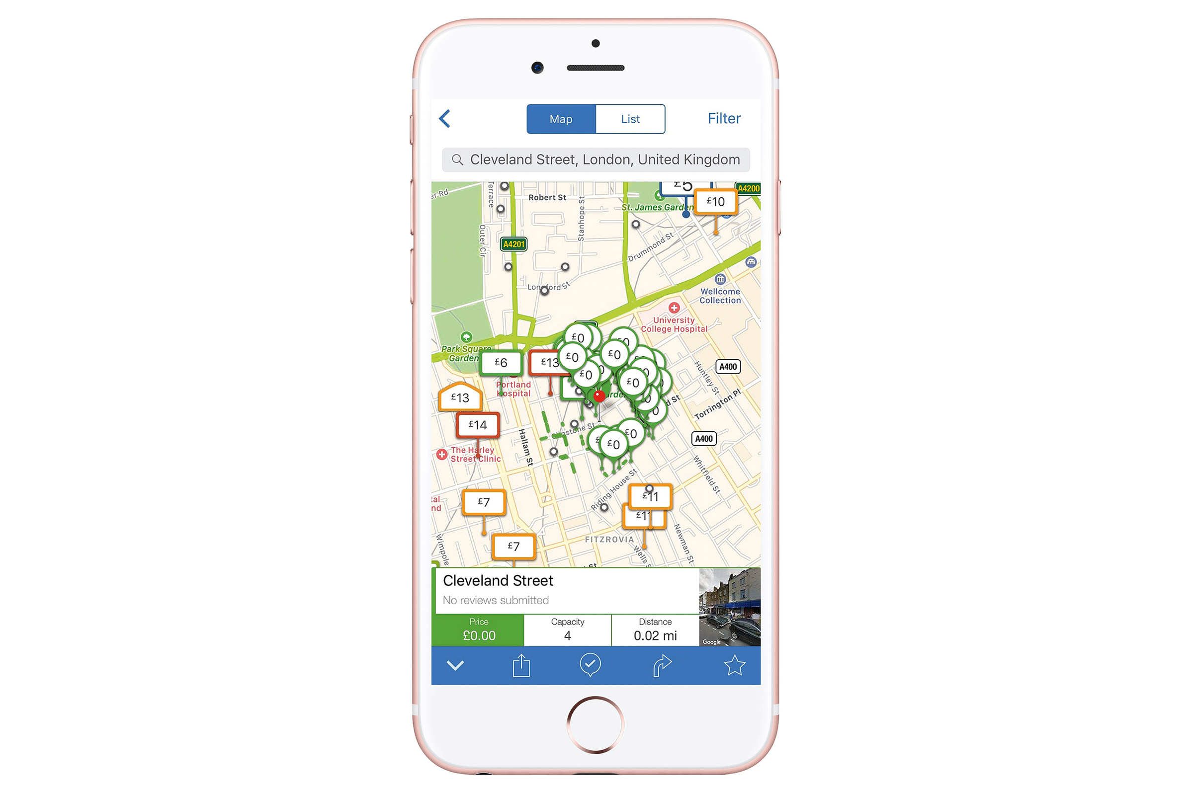 Parkopedia Parking