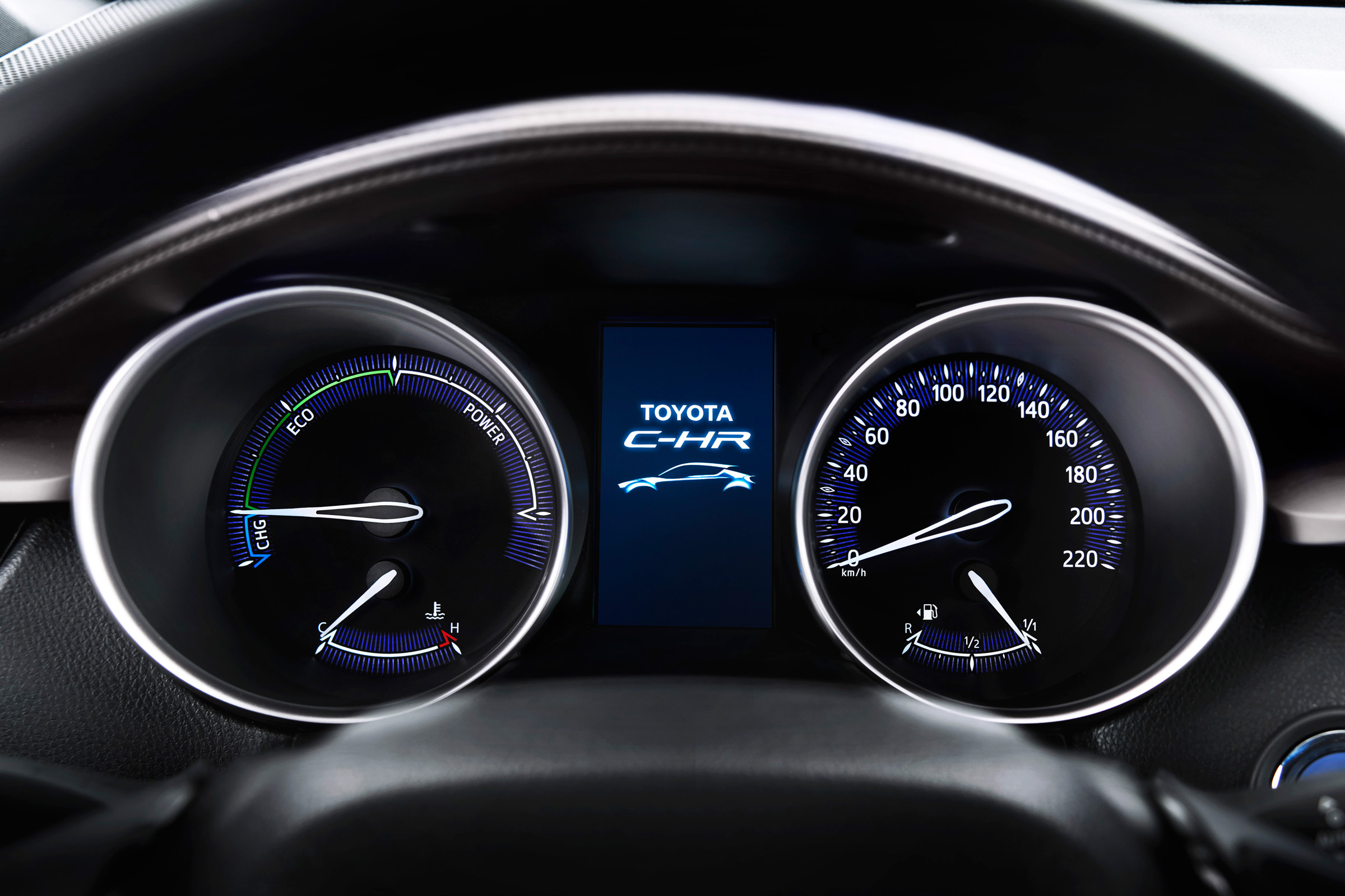Toyota C-HR - dials