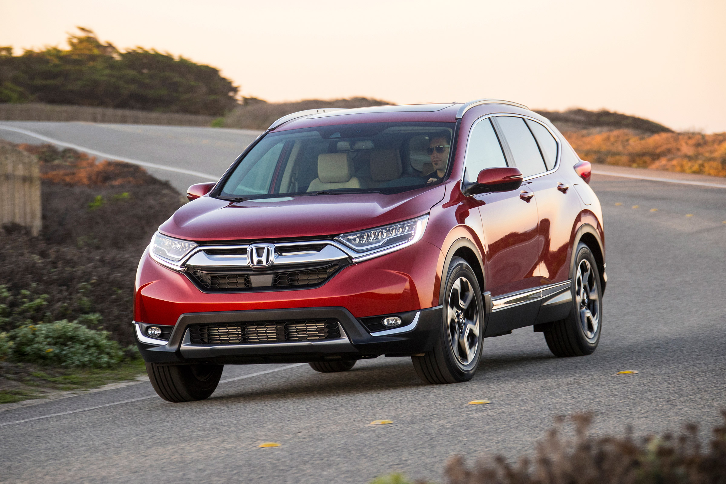 New Honda CR-V - front cornering