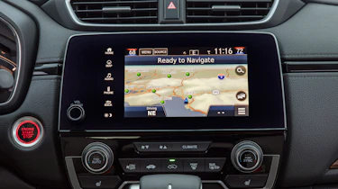 New Honda CR-V - sat-nav