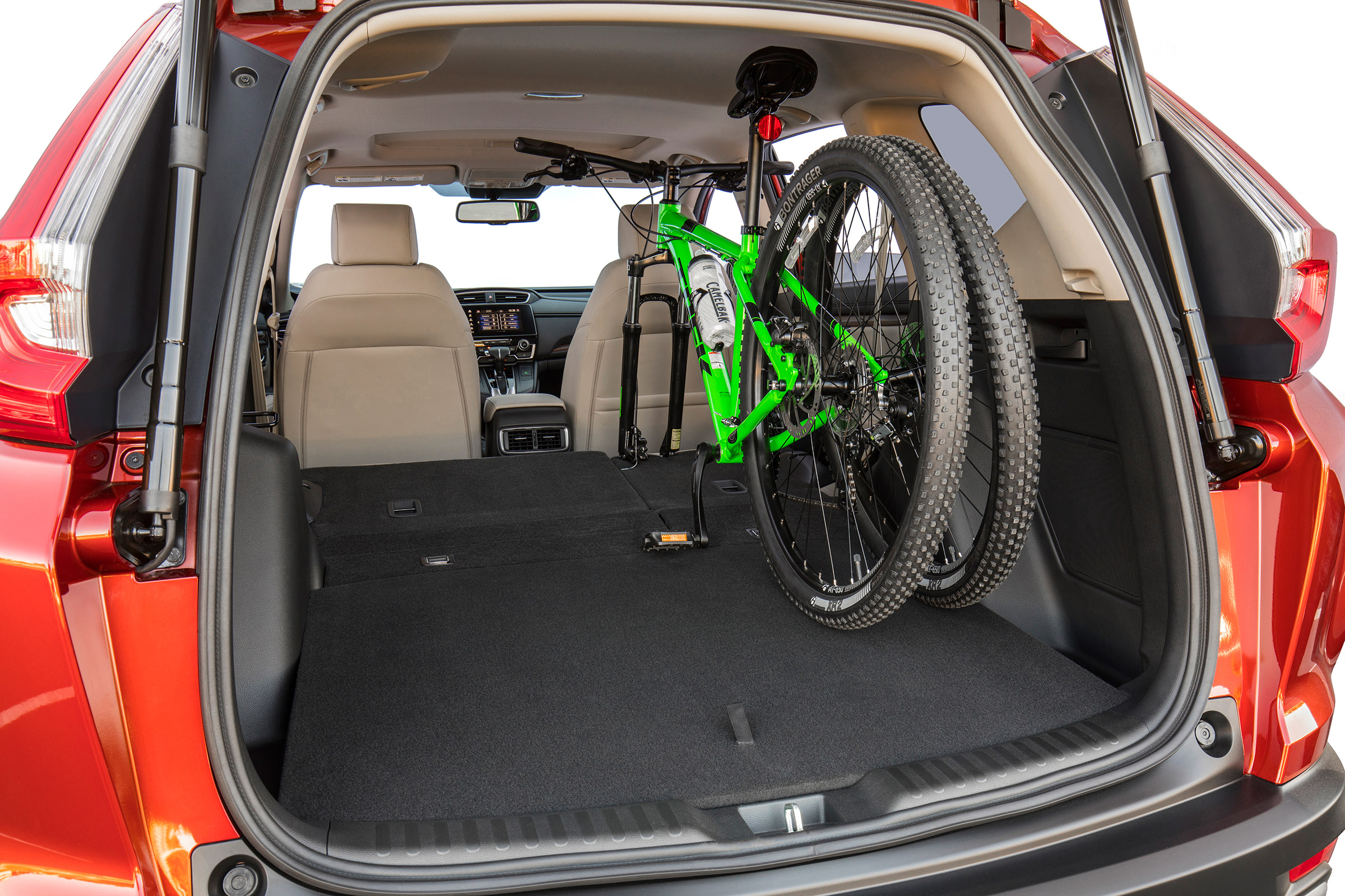 New Honda CR-V - boot and bike