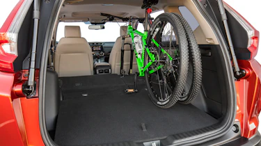 New Honda CR-V - boot and bike