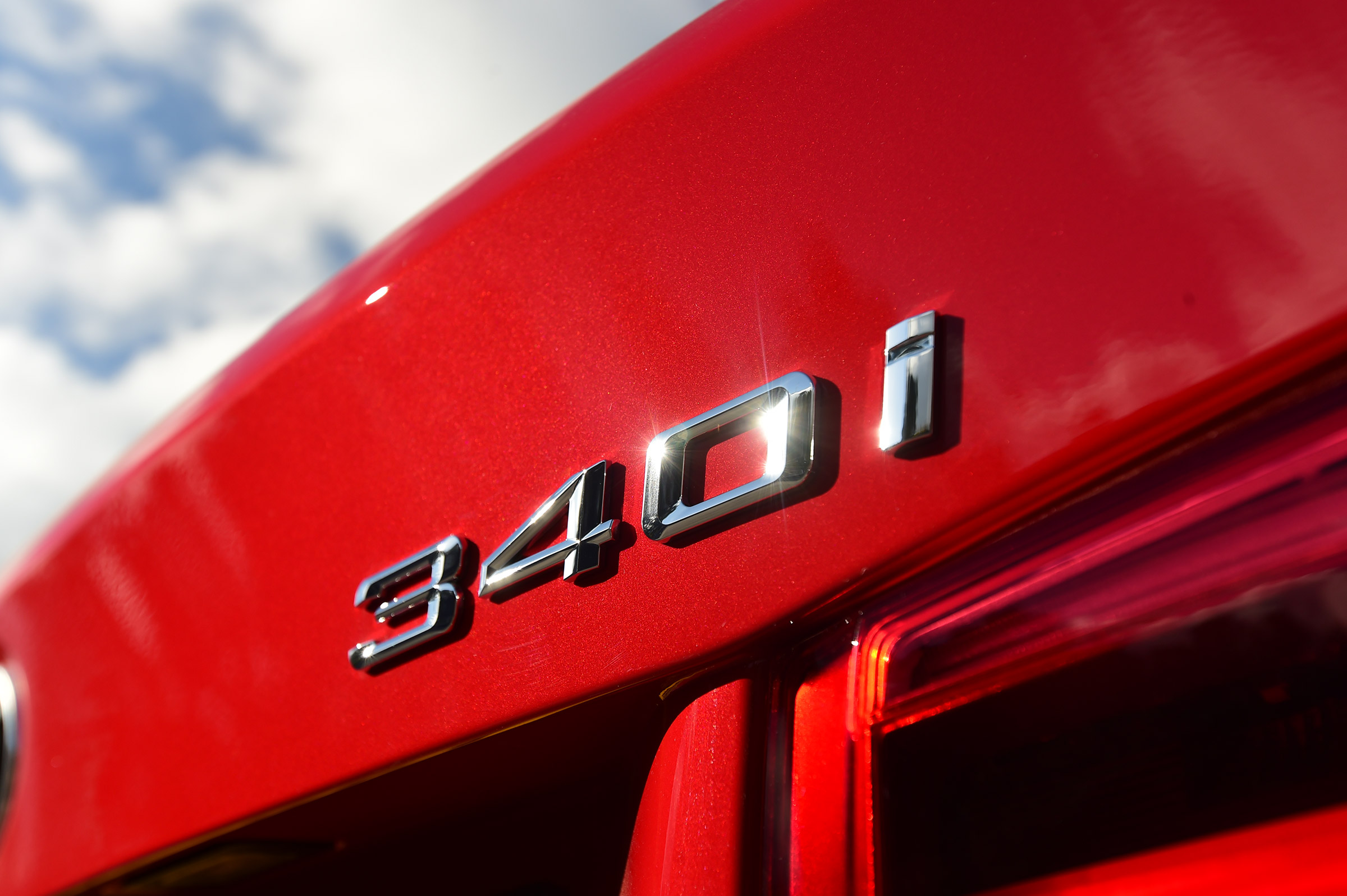 BMW 340i - 340i badge