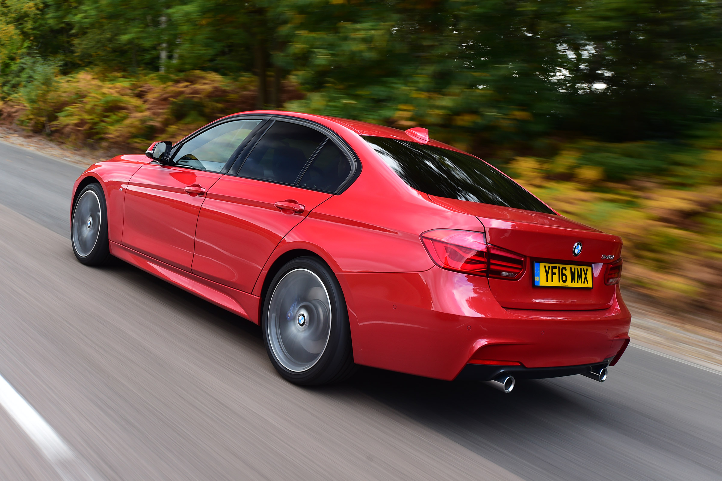 BMW 340i - rear
