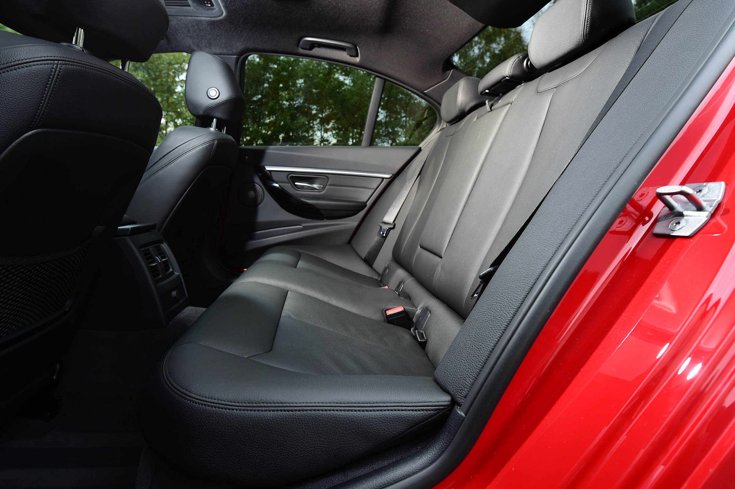 BMW 340i - back seats