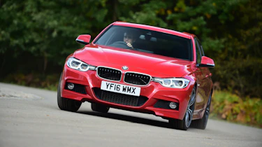 BMW 340i - front cornering