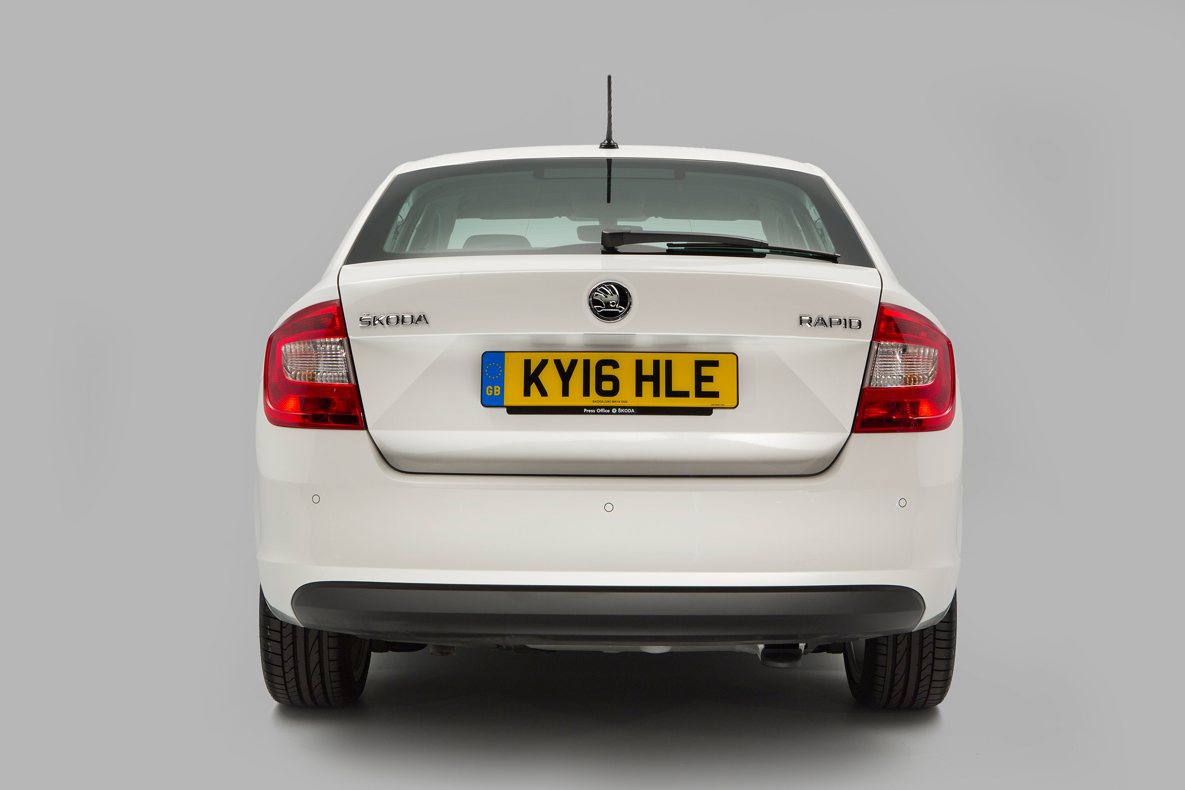 Used Skoda Rapid - full rear