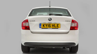 Used Skoda Rapid - full rear