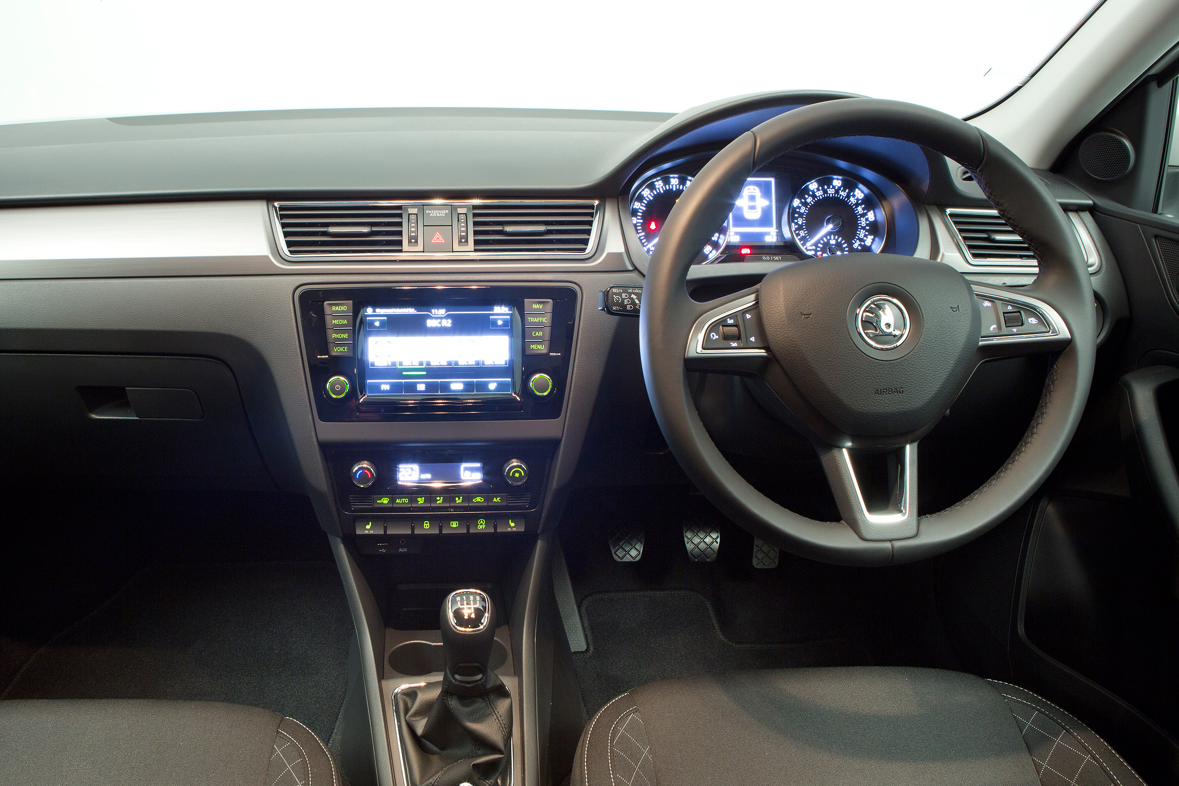 Used Skoda Rapid - dash