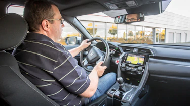 Honda Civic 2016 prototype - John driving