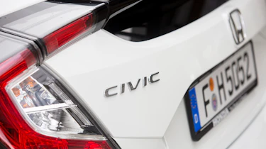 Honda Civic 2016 prototype - rear detail
