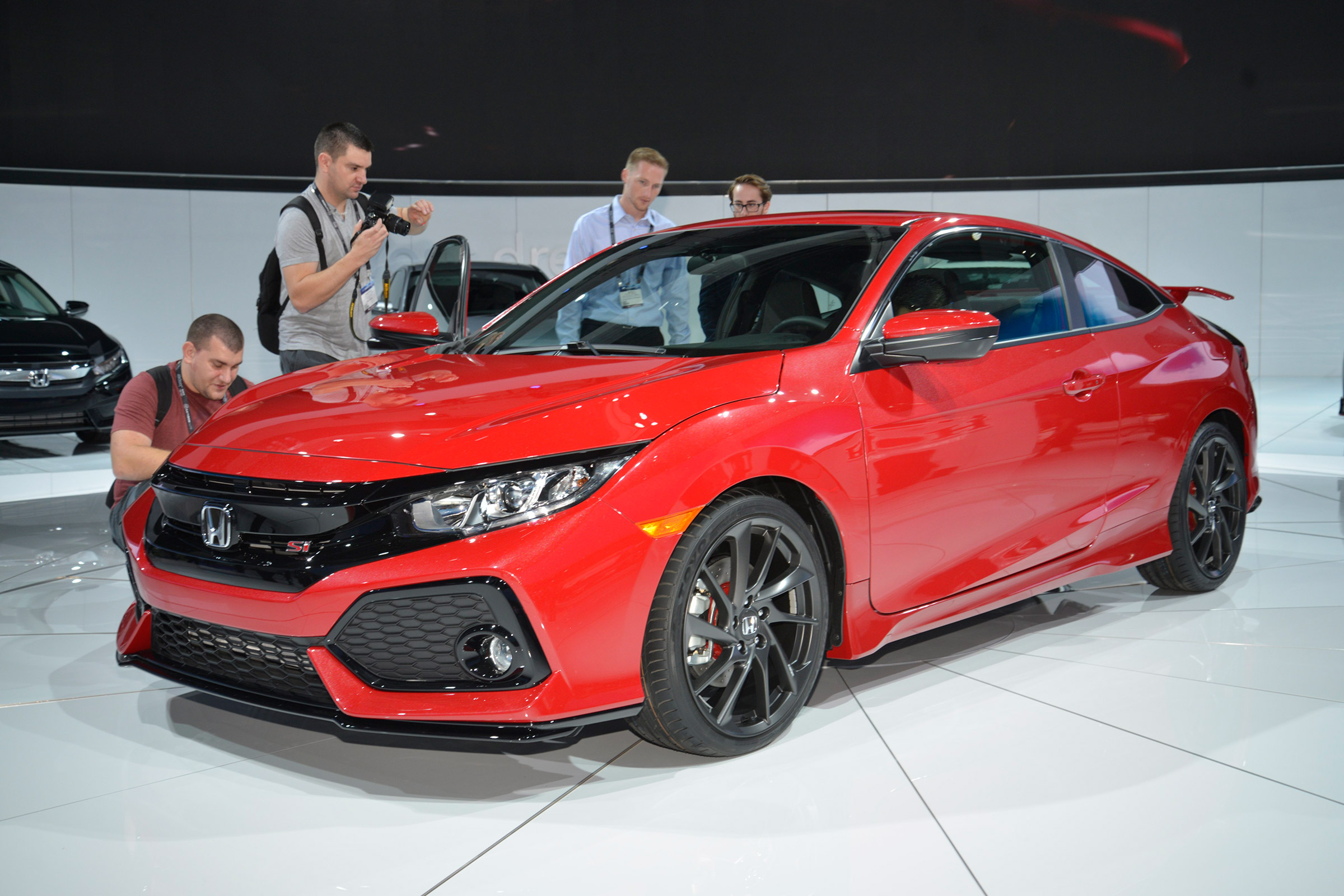 Honda Civic Si - LA Motor Show front
