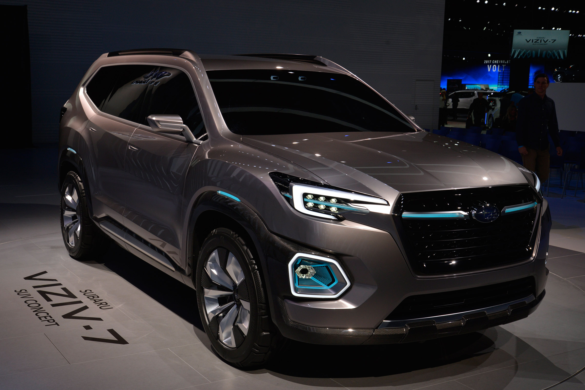 Subaru VIZIV-7 SUV Concept - LA Motor Show front static