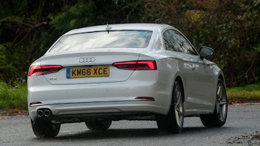 Audi A5 Coupe 2.0 TDI - rear cornering