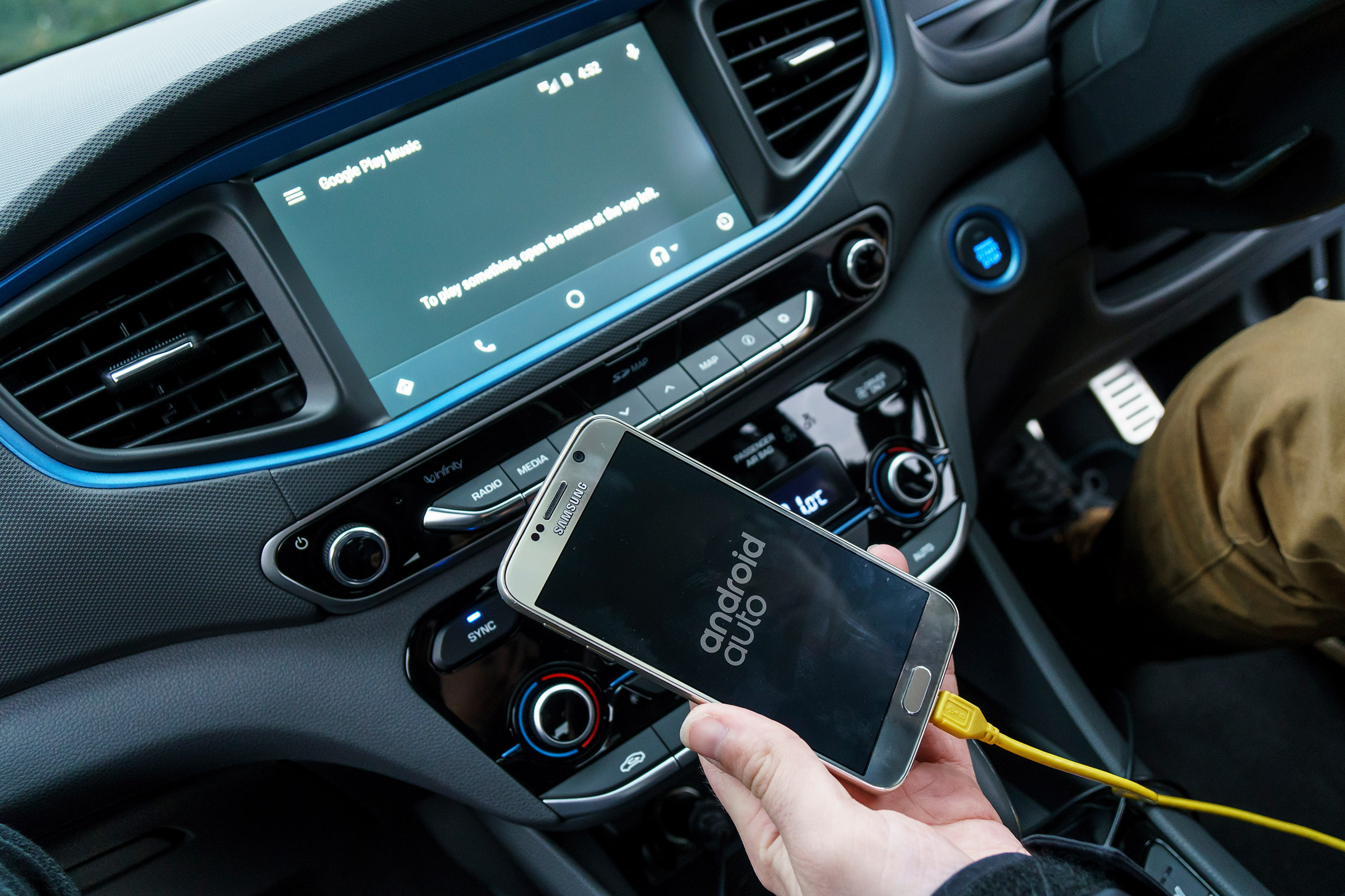 Hyundai Ioniq - Android Auto