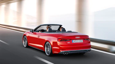New Audi S5 Cabriolet 2017 driving