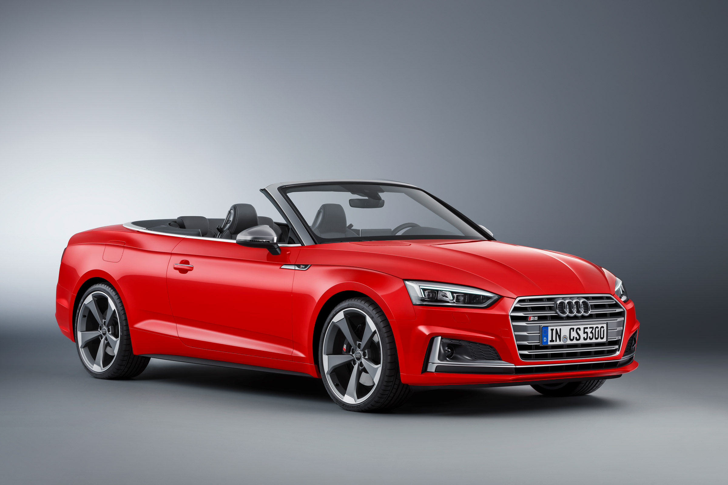 New Audi S5 Cabriolet 2017 front