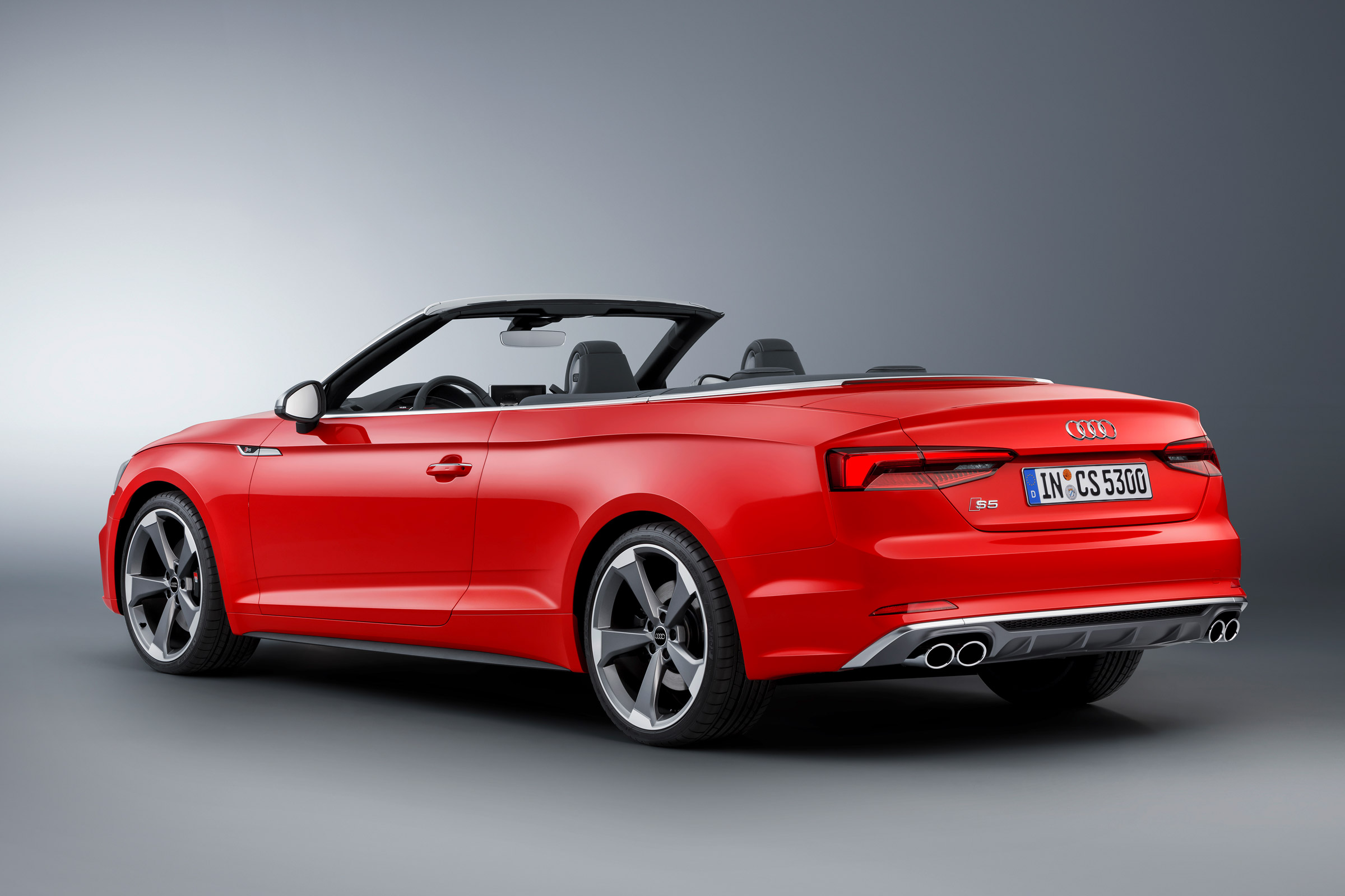 New Audi S5 Cabriolet 2017 rear