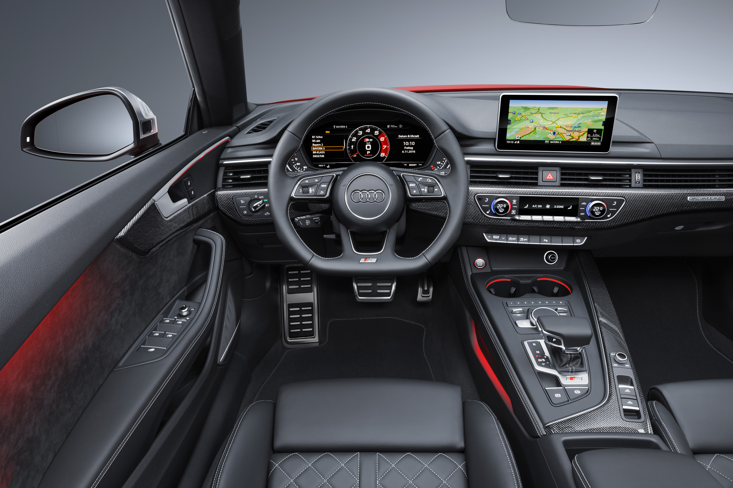 New Audi S5 Cabriolet 2017 dash