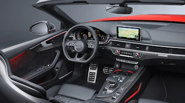 New Audi S5 Cabriolet 2017 cabin