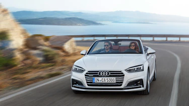 New Audi A5 Cabriolet 2017 driving