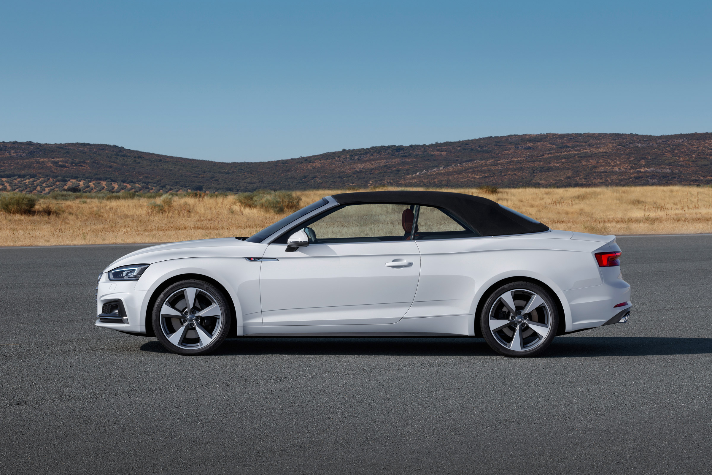 New Audi A5 Cabriolet 2017 roof up