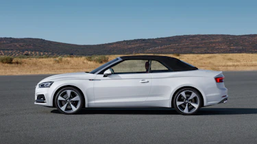 New Audi A5 Cabriolet 2017 roof up