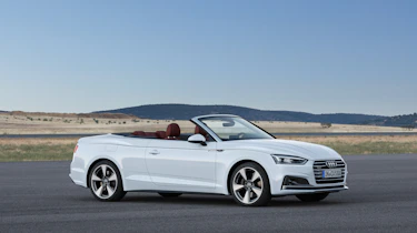 New Audi A5 Cabriolet 2017 white