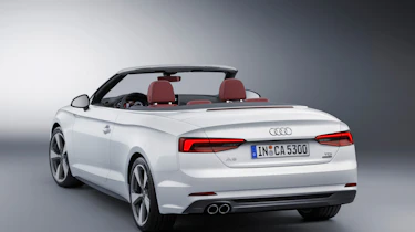 New Audi A5 Cabriolet 2017 rear studio