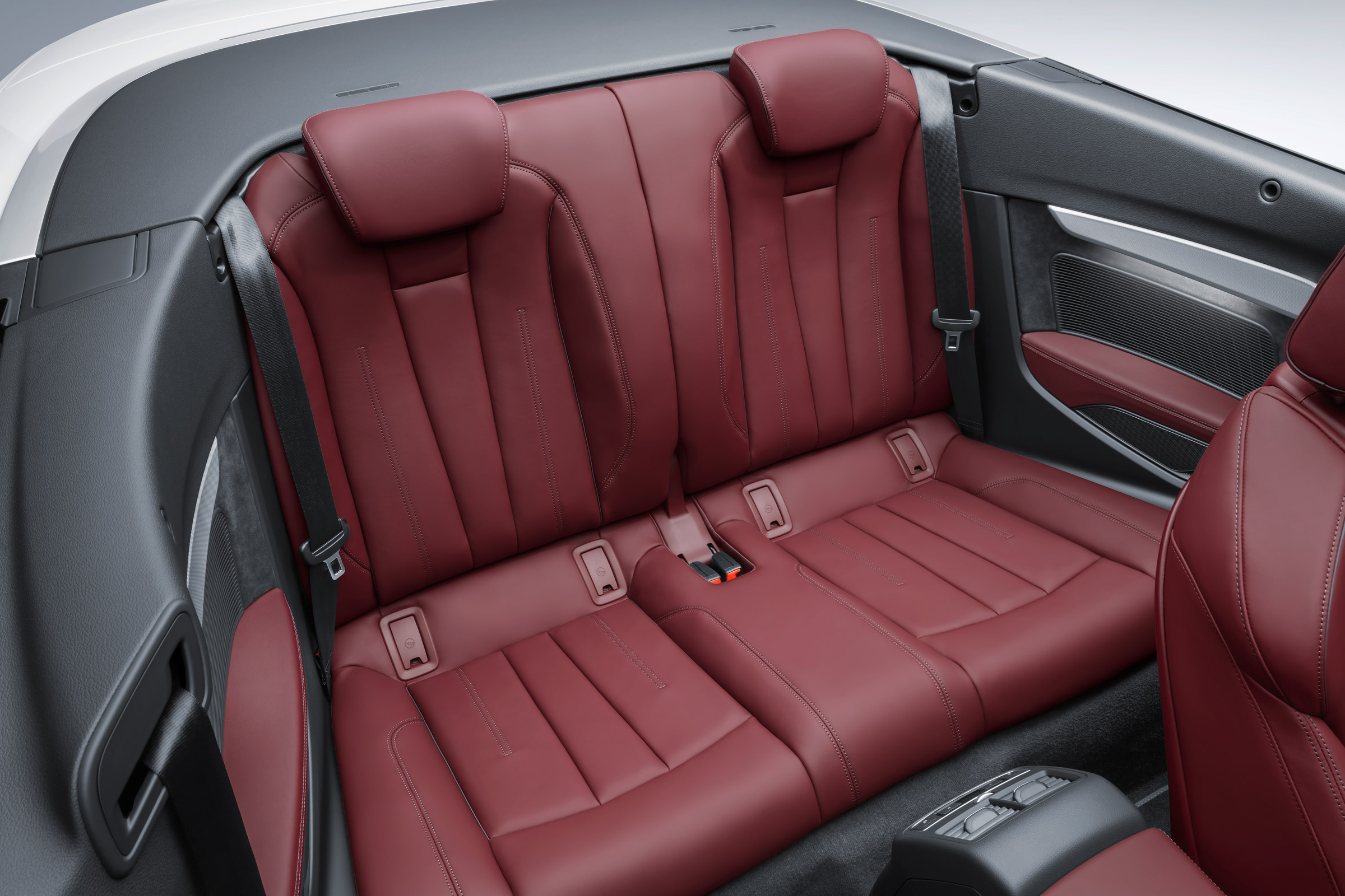 New Audi A5 Cabriolet 2017 rear seats