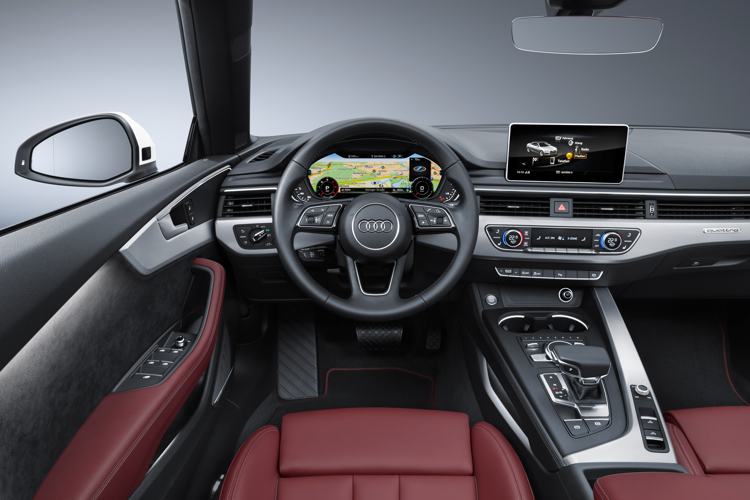 New Audi A5 Cabriolet 2017 dash