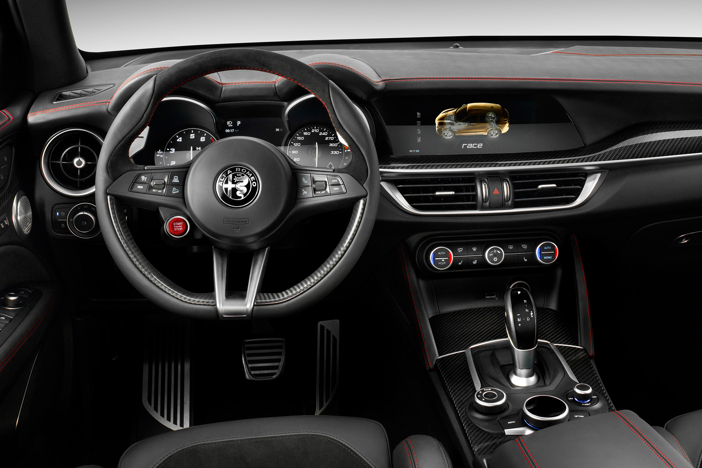 Alfa Romeo Stelvio - dash