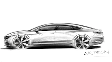 Volkswagen Arteon sketch