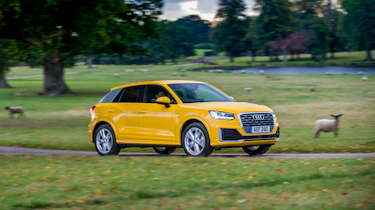 Audi Q2 1.4 TFSI - front action