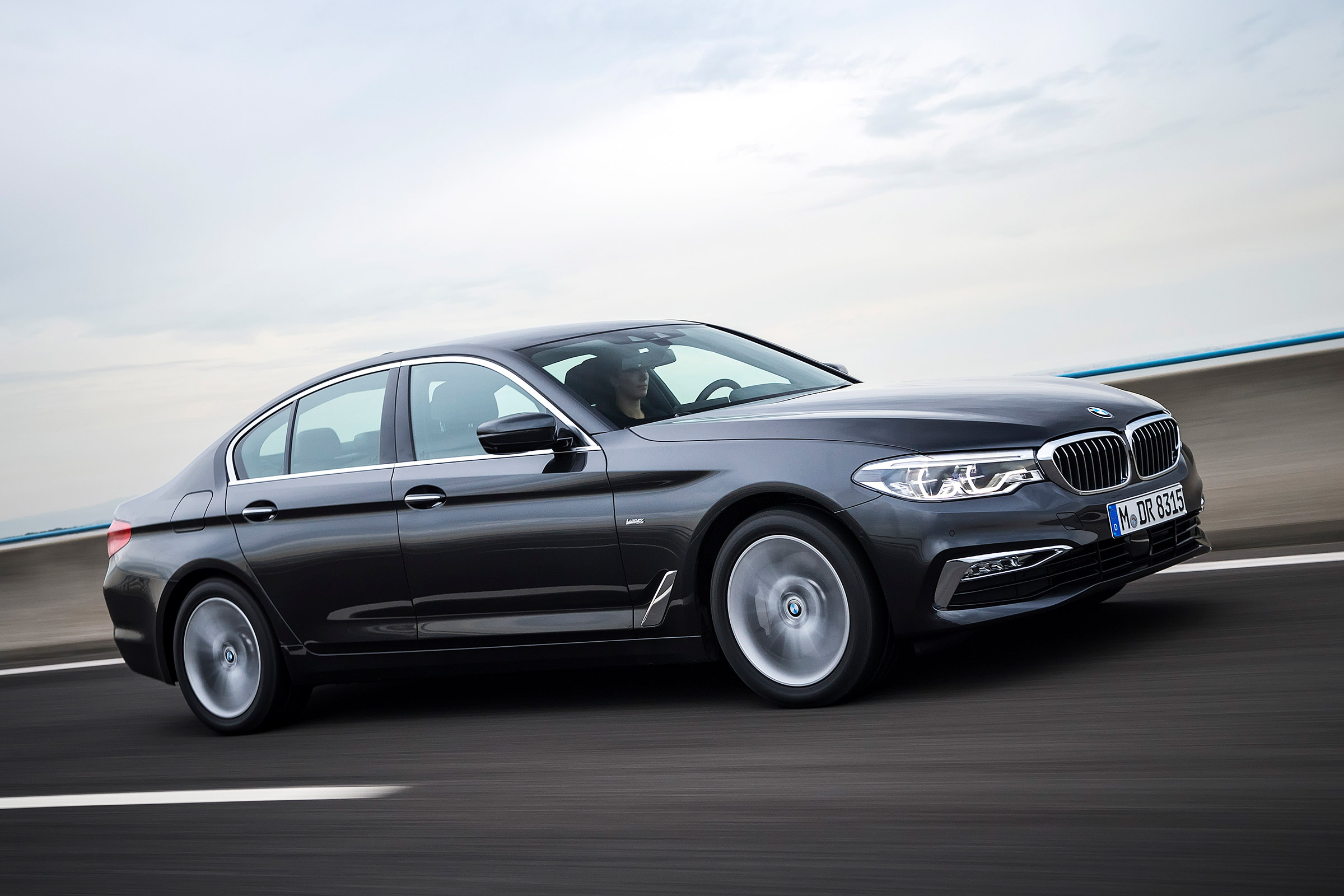 New BMW 5 Series - front