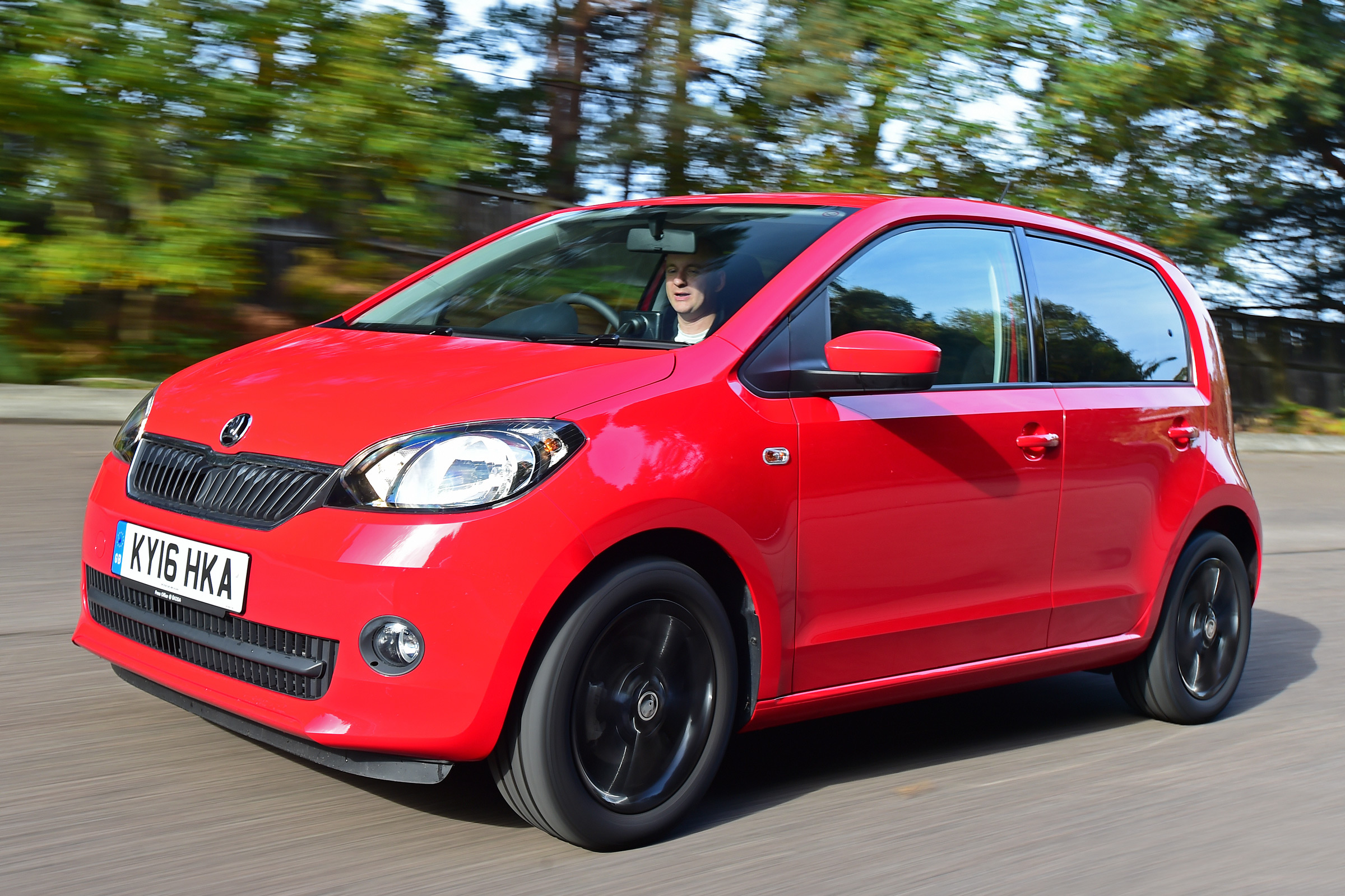 Skoda Citigo - front tracking