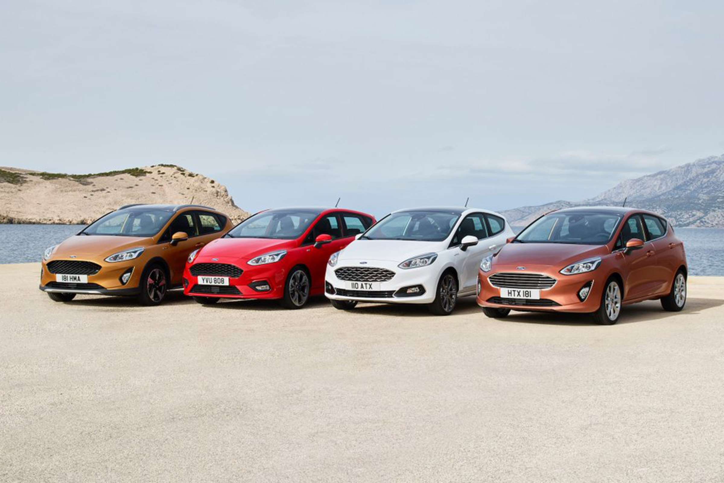 New 2017 Ford Fiesta range